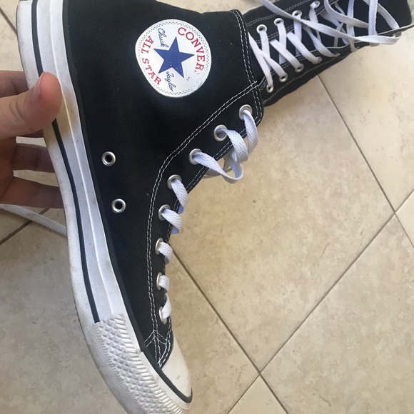 Black Converse Chuck Taylor All star High Top Shoe - Picture 4 of 4